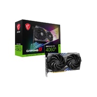 MSI nVidia GeForce RTX 4060 Ti GAMING X 8G Video Card  2655 MHz Boost Clock, 8GB GDDR6,DisplayPort x 3 (v1.4a),HDMI x 1