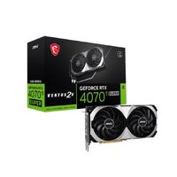 MSI GeForce RTX 4070 Ti SUPER 16G VENTUS 2X WHITE OC Video Card  2640 MHz Boost Clock, 12GB GDDR6X