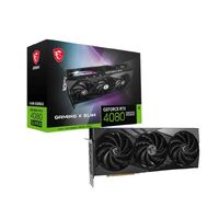 MSI GeForce RTX 4080 SUPER 16G GAMING X TRIO Video Card  2610 MHz Boost Clock, 16GB GDDR6X,DisplayPort x 3 (v1.4a),HDMI x 1