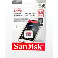 Micro SD Card SanDisk 1.5TB Ultra Class10 Mobile Phone Card 150MB/s SDSQUAC-1T50